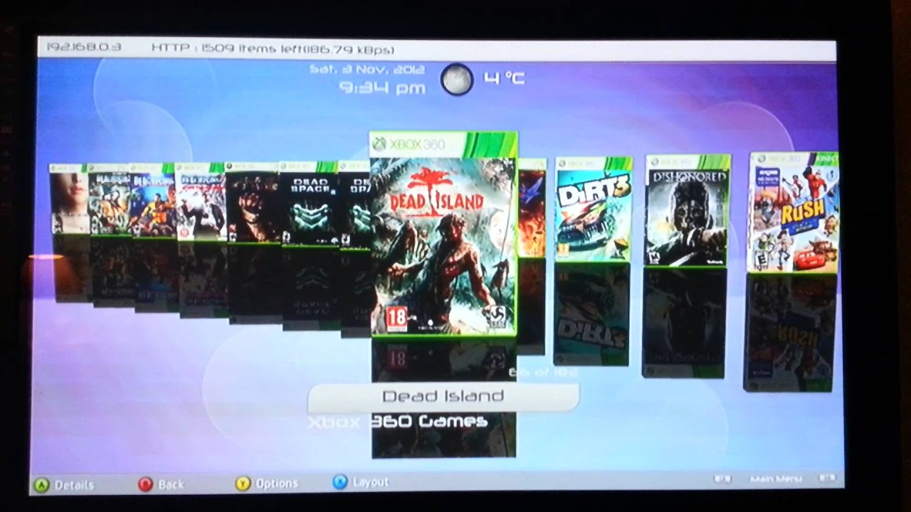 Xbox center style dash skins download
