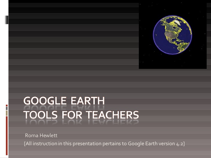 Google earth tools